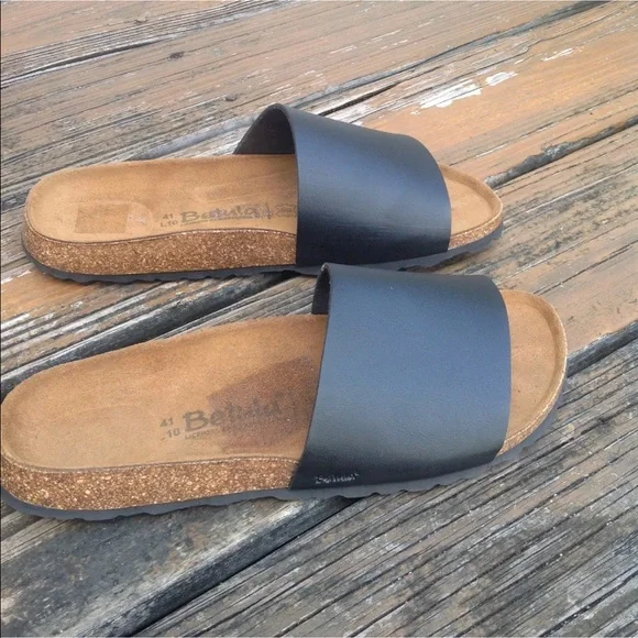 Birkenstock Birkis Black Sandals W 10 EU 41 M 9 - Picture 3 of 6